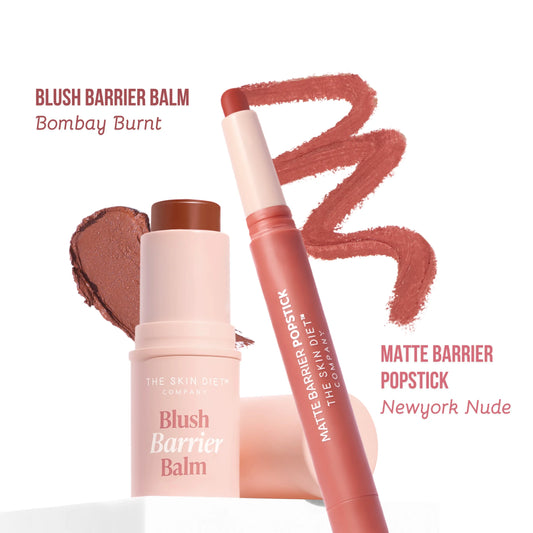 Ultimate Sunkissed Combo (Bombay Burnt Blush + Newyork Nude Popstick)
