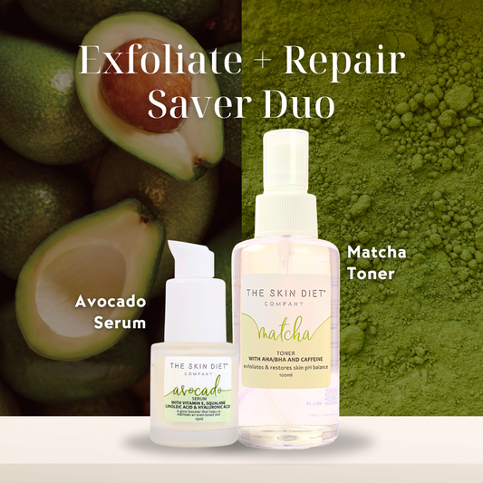 Exfoliate + Repair Saver Duo