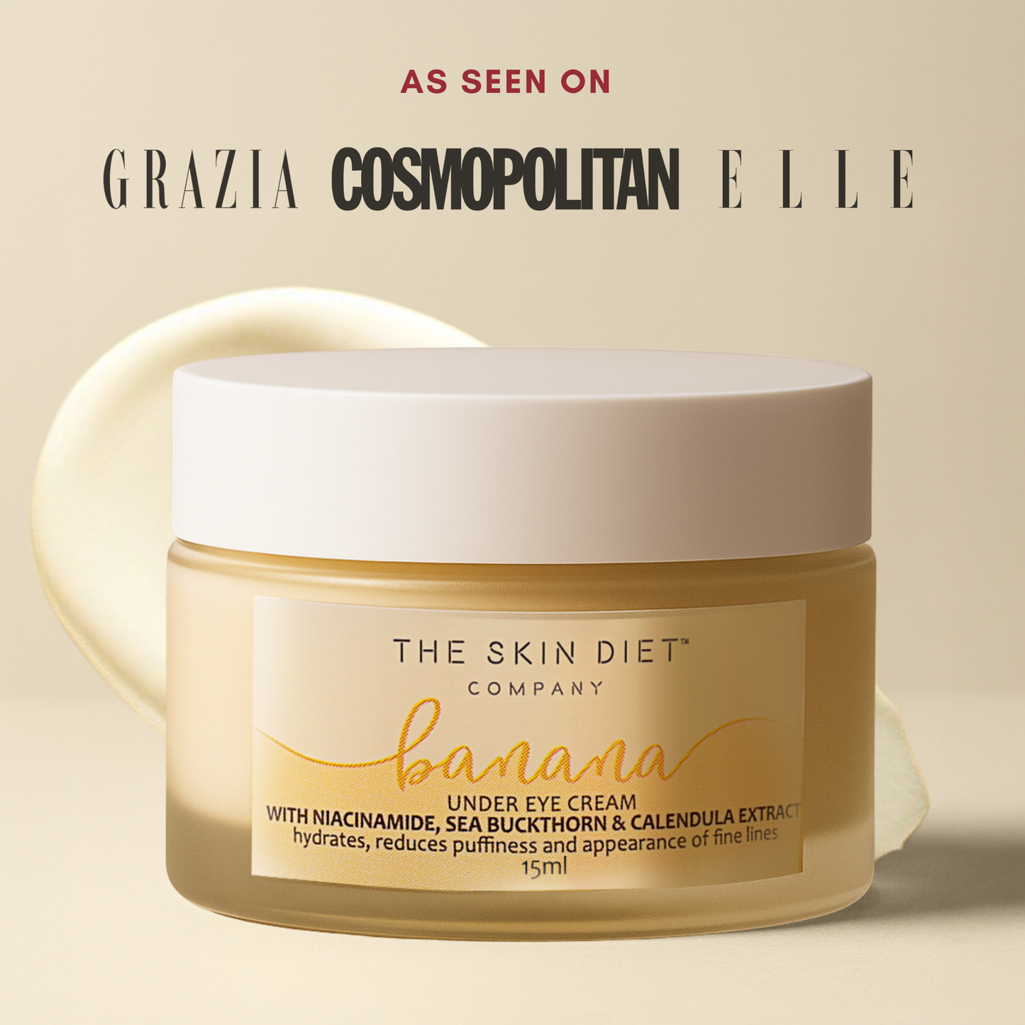 🎁 Free - Banana Under-Eye Cream (15ml)