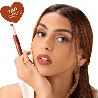 Matte Barrier Popstick -  LipCrayon + Lipliner - Italy Sun