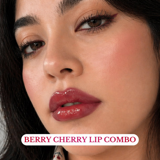 Berry Cherry Lip Combo (Cherry Frost Butter + London Edit Popstick)