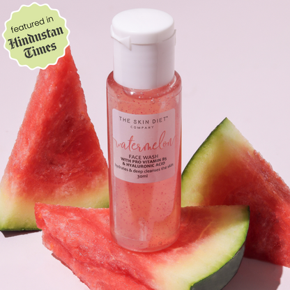 Free - Watermelon Facewash for Clear & Glowy Skin (30ml)