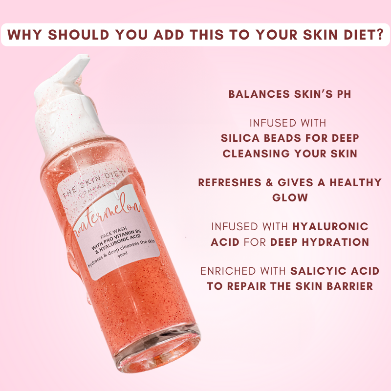 Free - Watermelon Facewash for Clear & Glowy Skin (30ml)