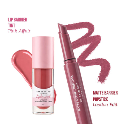 Pink Ombre (London Edit Popstick + Pink Affair Tint)