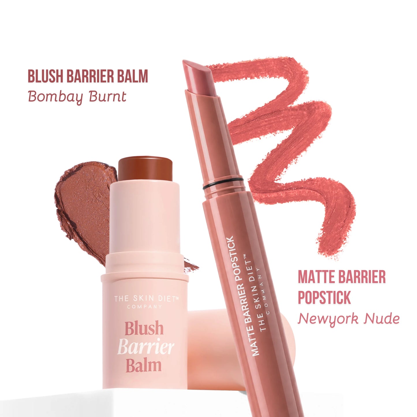 Ultimate Sunkissed Combo (Bombay Burnt Blush + Newyork Nude Popstick)