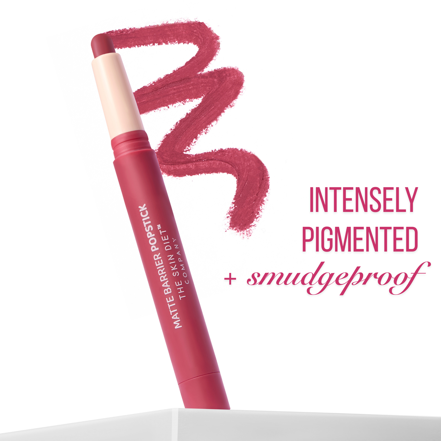 Matte Barrier Popstick -  LipCrayon + Lipliner - Paris Rose