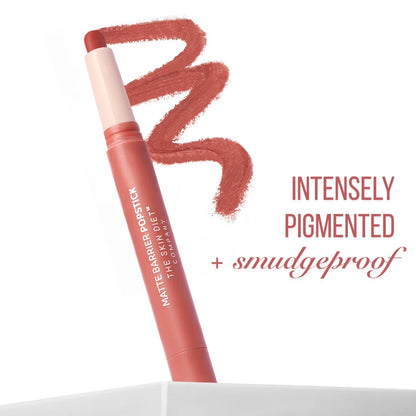 Matte Barrier Popstick -  LipCrayon + Lipliner - New York Nude