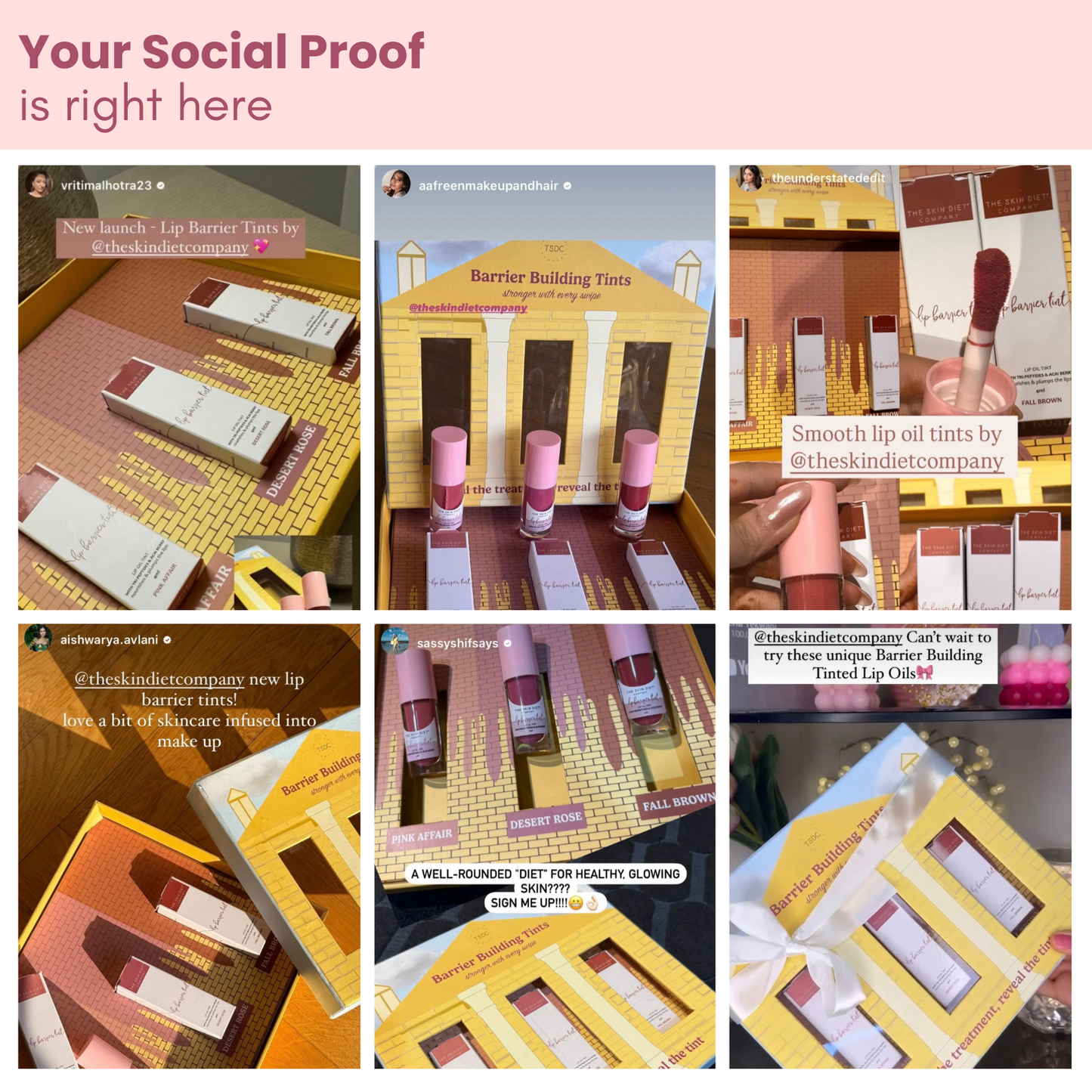 Barrier Building Box with Lip Barrier Tints