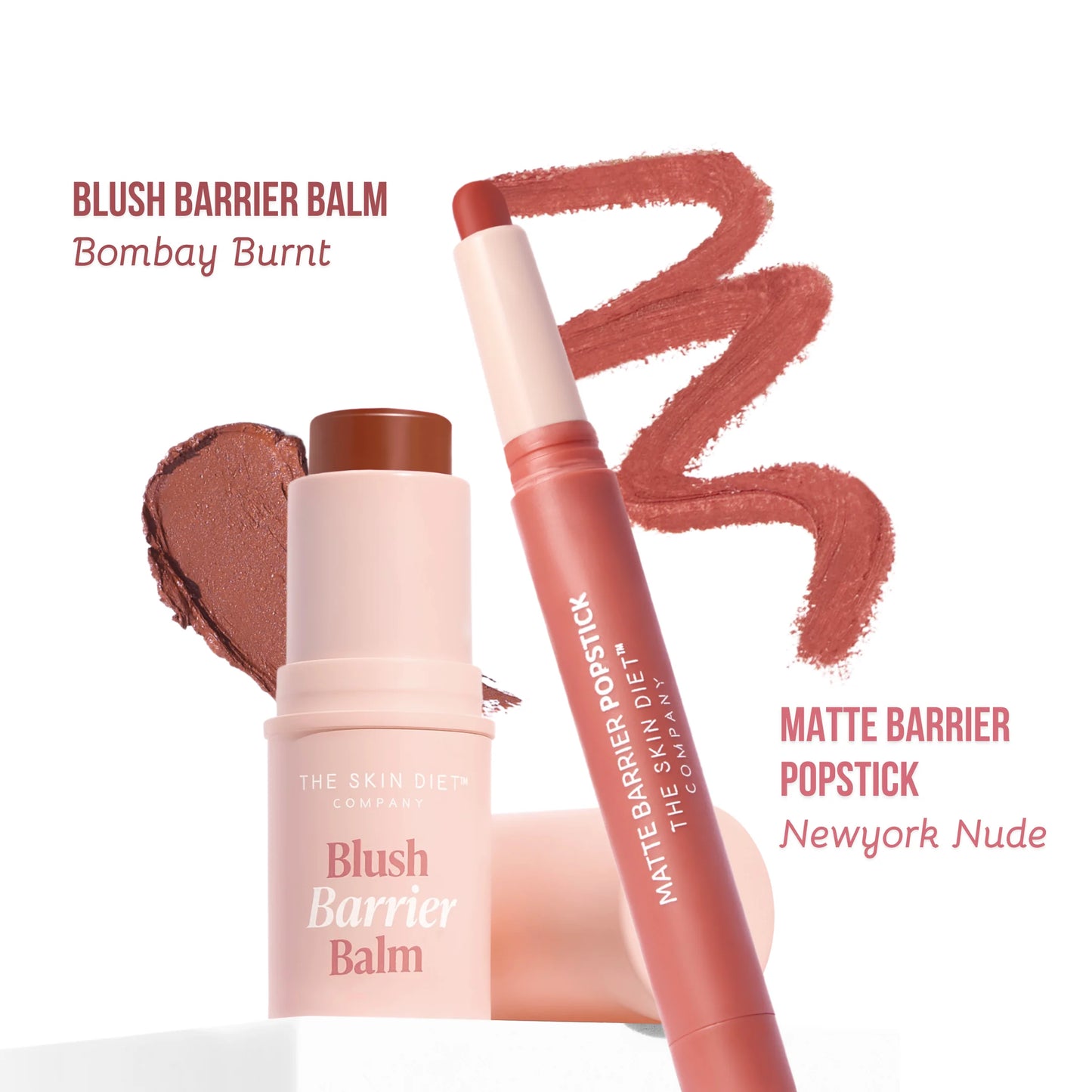 Ultimate Sunkissed Combo (Bombay Burnt Blush + Newyork Nude Popstick)