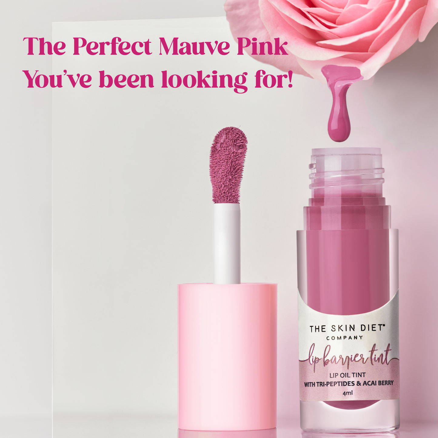 Lip Barrier Tint™️ with Peptides - Mauve Pink