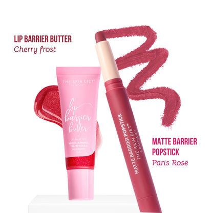 Cherry Lip Combo (Paris Rose Popstick + Cherry Frost Balm)