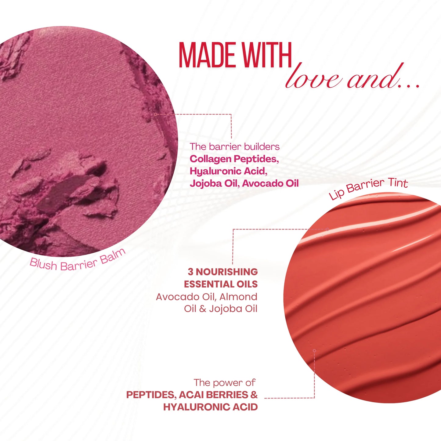 Rosy Makeup Combo (Mi Amor Lip Tint + Sweet Sin Blush)
