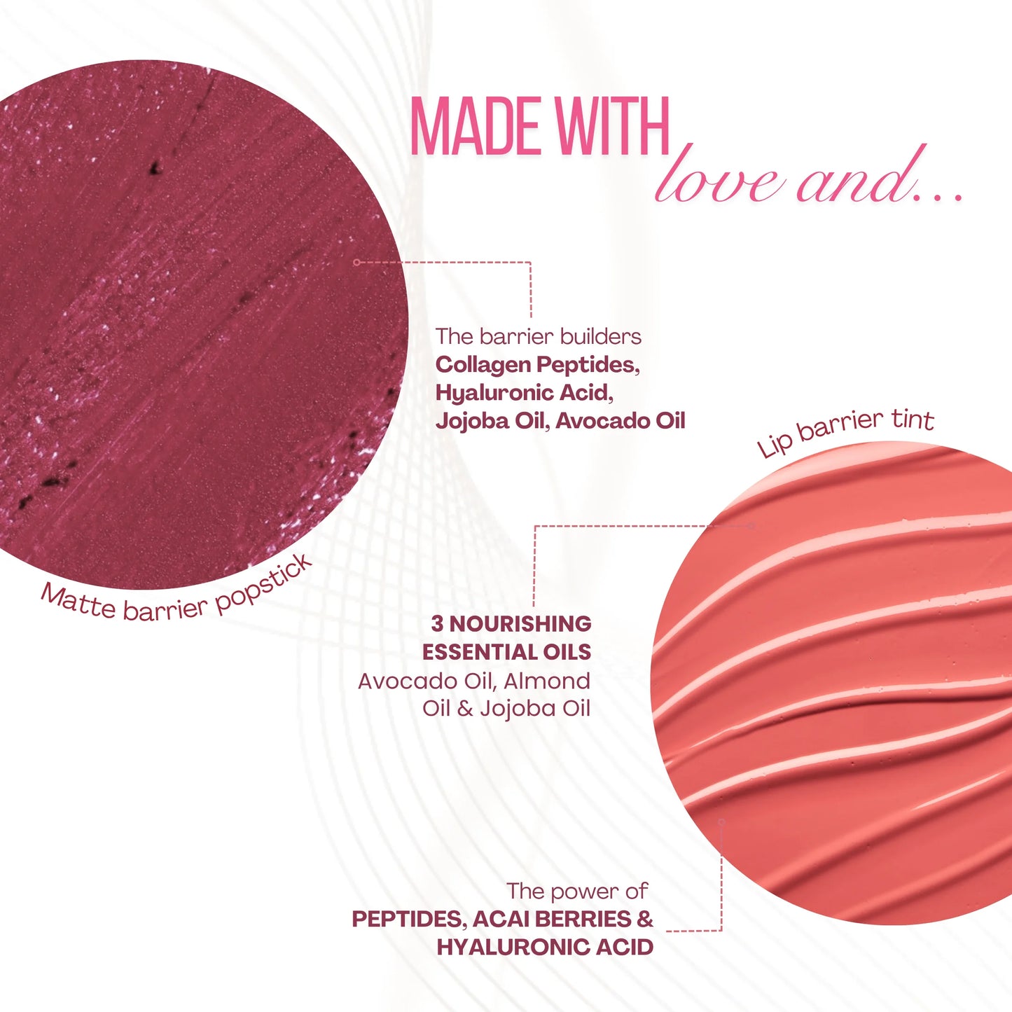 Pink Ombre (London Edit Popstick + Pink Affair Tint)