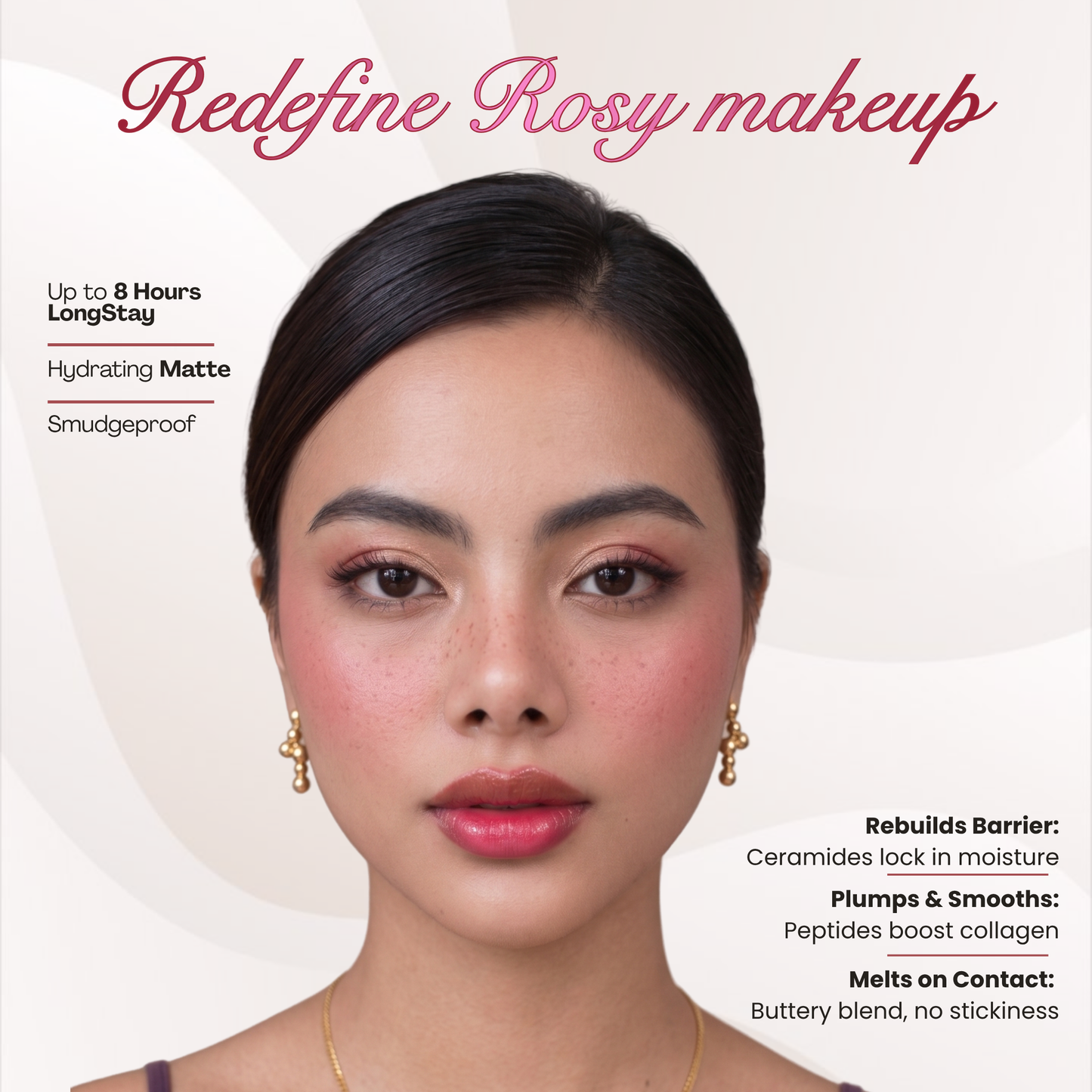 Rosy Makeup Combo (Mi Amor Lip Tint + Sweet Sin Blush)
