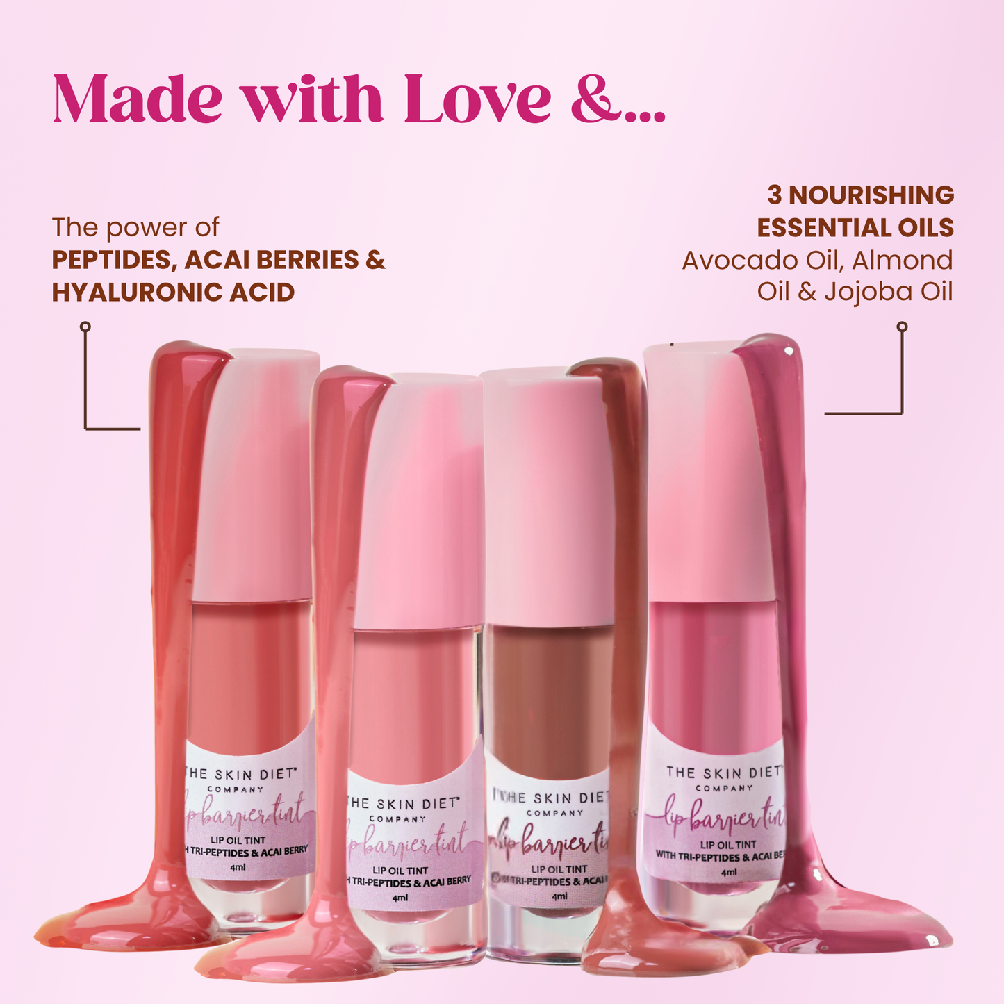 Lip Barrier Tint™️ with Peptides - Mauve Pink