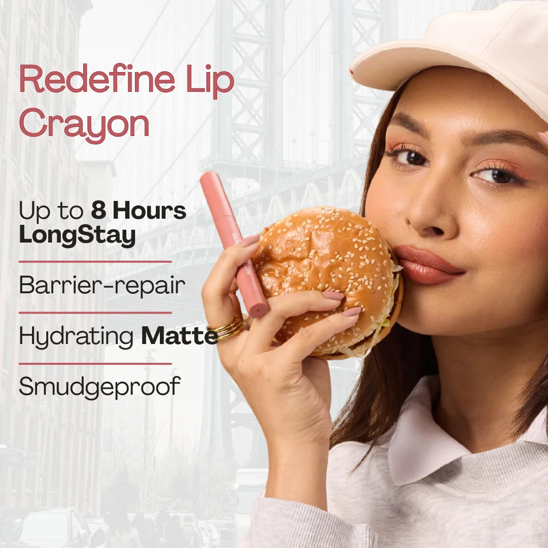 Matte Barrier Popstick -  LipCrayon + Lipliner - New York Nude