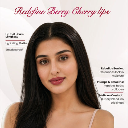 Berry Cherry Lip Combo (Cherry Frost Butter + London Edit Popstick)