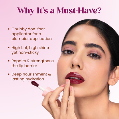 Lip Barrier Tint™️ with Peptides - Wine Crush