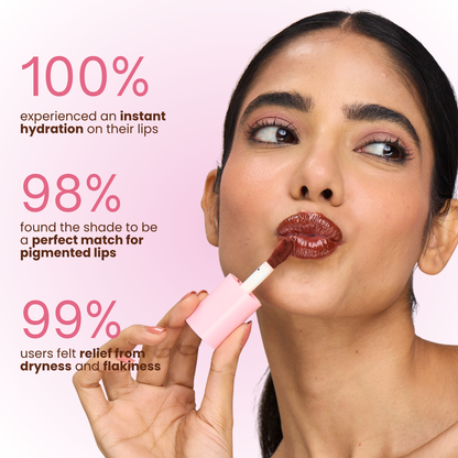 Lip Barrier Tint™️ with Peptides - Deep Brew