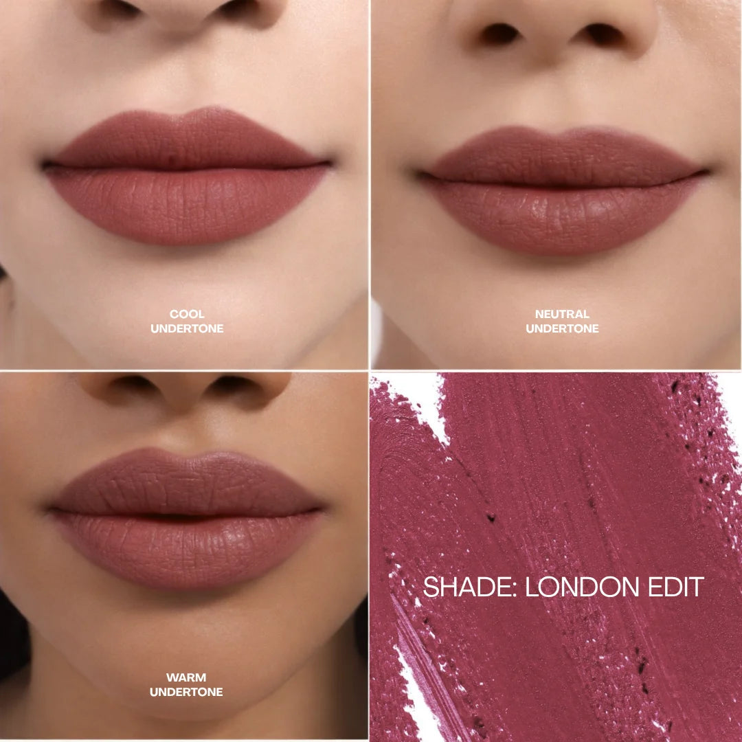 Matte Barrier Popstick -  LipCrayon + Lipliner - London Edit