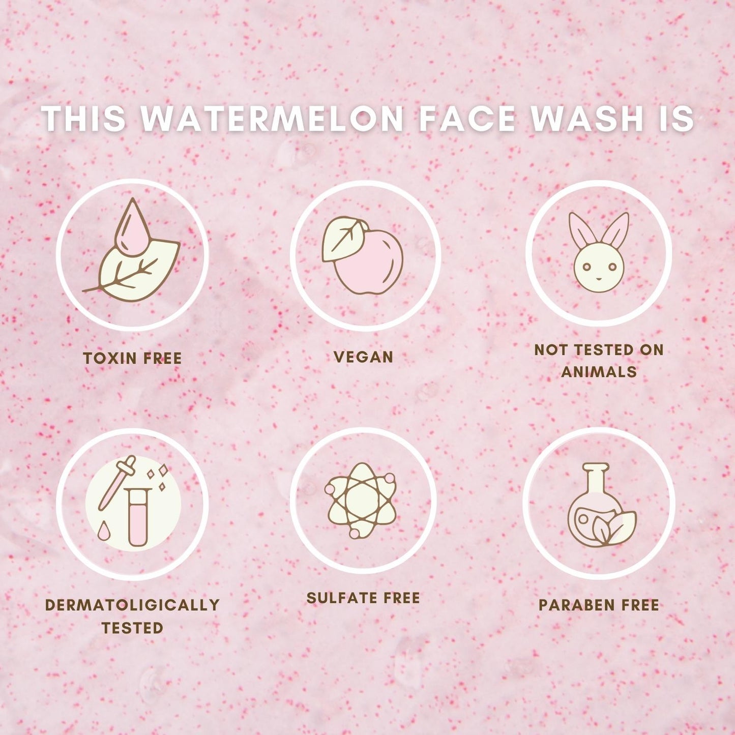 Free - Watermelon Facewash for Clear & Glowy Skin (30ml)