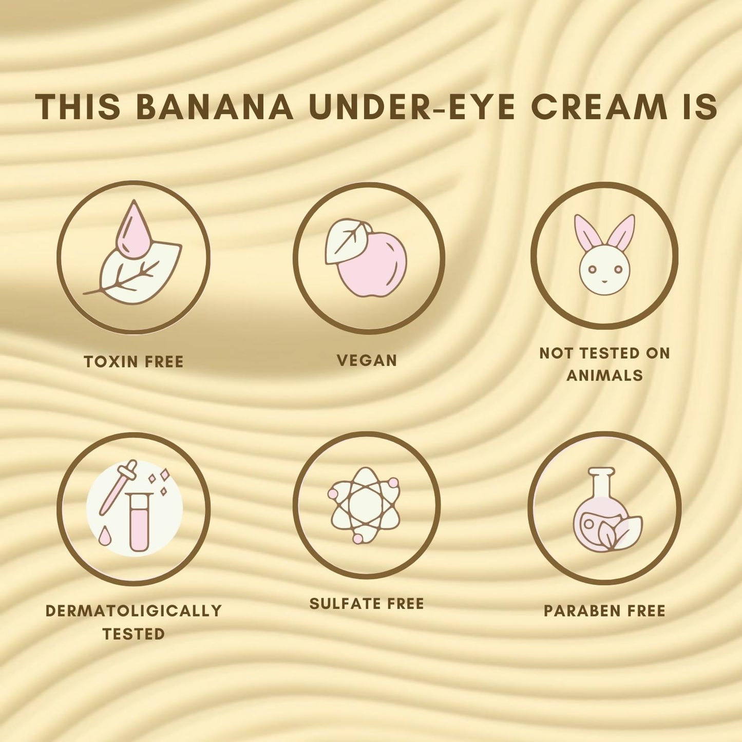 Banana Under-Eye Cream with Niacinamide + Sea Buckthorn (30ml)