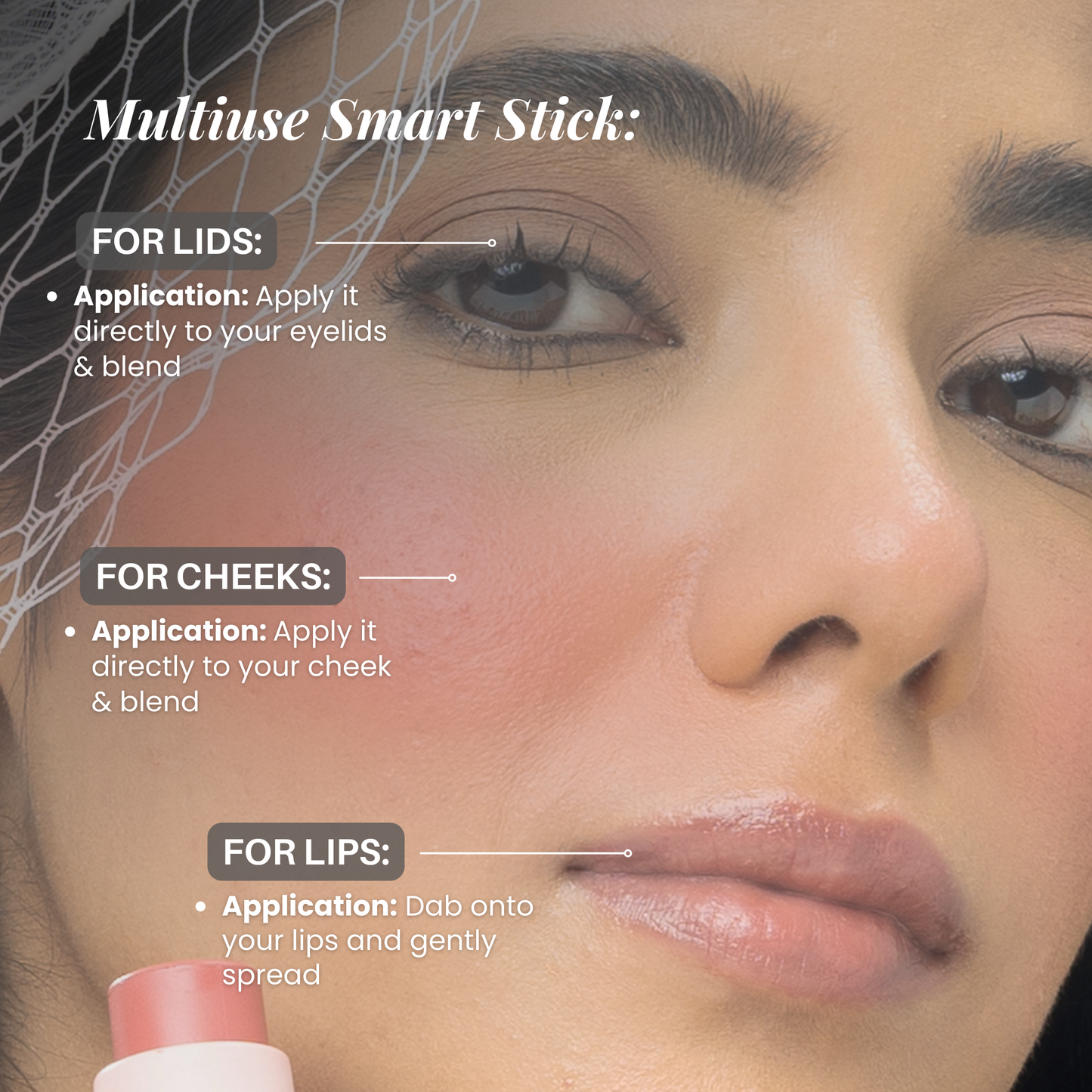 Blush Barrier Balm - Glow & Go Multistick - Tiara Tint