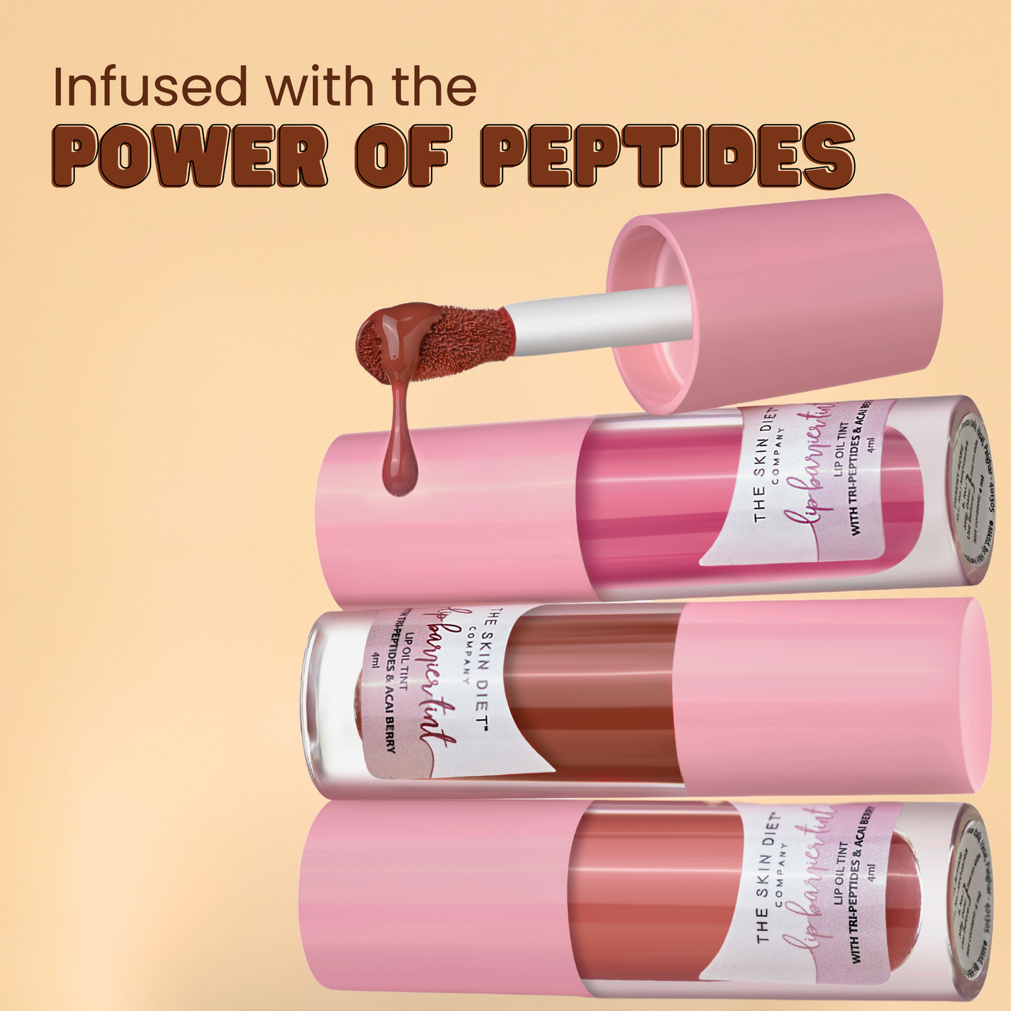 Lip Barrier Tint™️ with Peptides - Brick Red