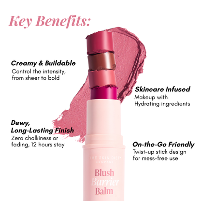 Blush Barrier Balm - Glow & Go Multistick - Tiara Tint