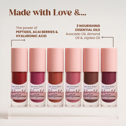 Lip Barrier Tint™️ with Peptides - Deep Brew
