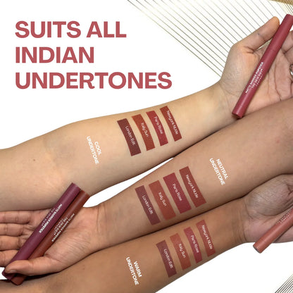 Matte Barrier Popstick -  LipCrayon + Lipliner - New York Nude