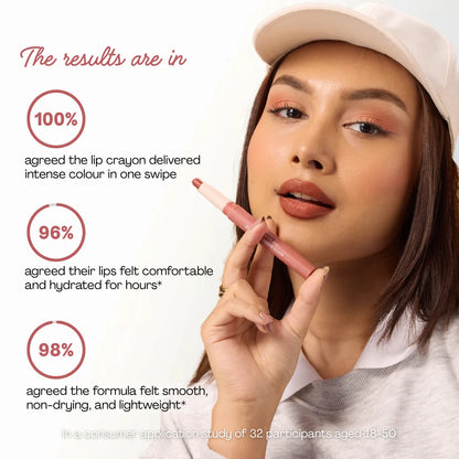 Matte Barrier Popstick -  LipCrayon + Lipliner - New York Nude