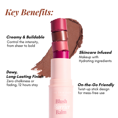 Blush Barrier Balm - Glow & Go Multistick - Bombay Burnt